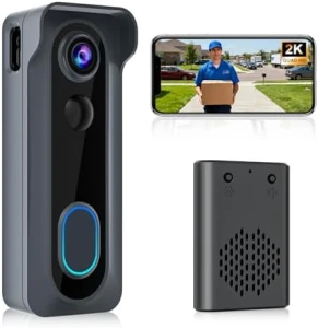 Doorbell Camera Wireless with Chime — Video Doorbell, KAMEP