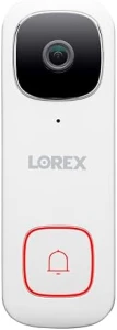 2K Wired WiFi Smart Video Doorbell Camera — Video Doorbell, Lorex