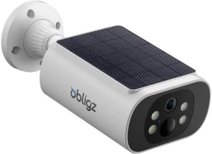 Solar Security Cameras Wireless Outdoor, 4MP, 64GB Local Storage, 2-Cam Kit — Security Camera, Obligz