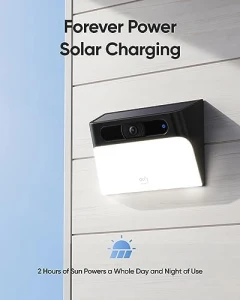 Solar Wall Light Cam S120 — Security Camera, eufy Security