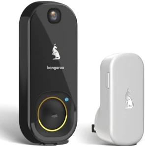 Wireless Doorbell with HD Camera and Chime — Video Doorbell, Generic