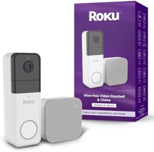 Wireless Video Doorbell & Chime — Video Doorbell, Roku