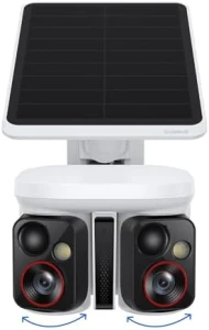 X1 Pro Dual-Tracking Solar Security Camera Outdoor Wireless — Security Camera, Baseus