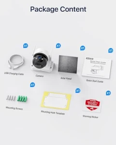 4MP Solar Security Camera — Security Camera, ZOSI