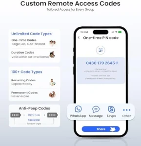 Built-in Wi-Fi Smart Lock with Knob — Smart Lock, Veise