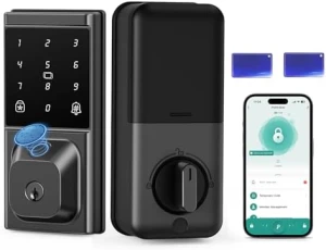 Deadbolt Lock with Two Lever Handles — Smart Lock, IBLOG