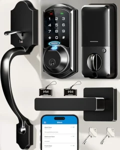 Fingerprint Smart Lock with Handle Set — Smart Lock, Veise