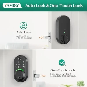 Smart Deadbolt Door Lock with Keypad — Smart Lock, Yamiry