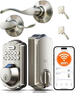 Smart Fingerprint Lock with Handle Set — Smart Lock, Veise