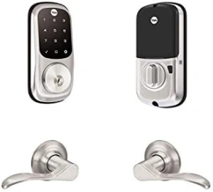 Assure Lock Norwood Touchscreen Deadbolt with Matching Lever — Smart Lock, Yale