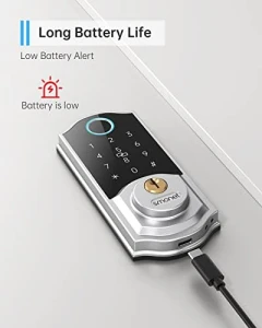 Keyless Entry Door Lock with Handle — Smart Lock, SMONET