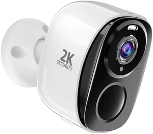 Upgraded 5G/2.4G WiFi Security Cameras Wireless Outdoor, 2K Battery Powered Home Indoor Camera with AI Motion Detection — Security Camera, ELECCTV