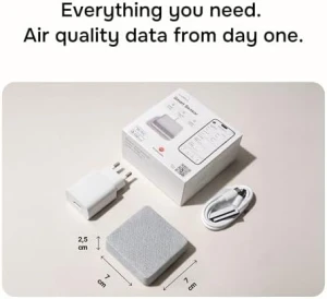 Smart Home Agent — 9-in-1 Smart Sensor, Noise & Motion Detector, Air Quality Monitor — Air Quality Monitor, Layla Eco Store