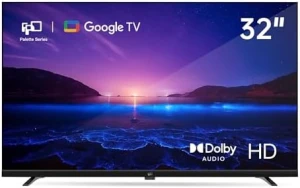 32-inch Smart TV Google TV HD 720p with HDR 10, Dolby Audio, Voice Remote — Smart TV, FPD