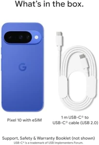 Pixel 10 - Unlocked Android Smartphone - Gemini AI Assistant - Advanced Triple Rear Camera, Fast-Charging 24+ Hour... — Smartphones, Google