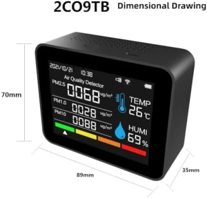 Smart WiFi Air Quality Monitor — Air Quality Monitor, Generic