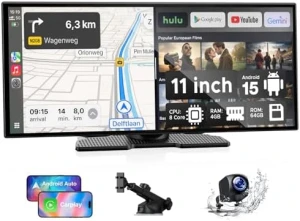 11'' AI CarPlay Screen — Car Infotainment System, LAMTTO