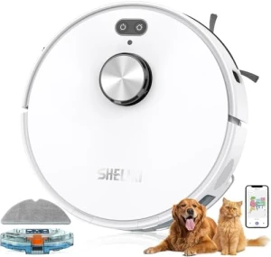 Robot Vacuum and Mop with LiDAR Navigation — Robot Vacuum, SHELIKI