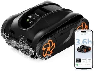 4-in-1 Robotic Pool Cleaner, 3.6H Cordless Pool Vacuum — Robot Vacuum, iGarden