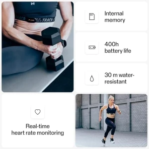 Heart Rate Monitor Chest Strap — Fitness Tracker, Polar