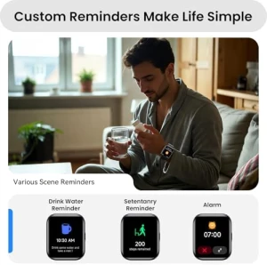 Smart Watch with Health Monitoring and Alexa — Smart Watch, ENOMIR