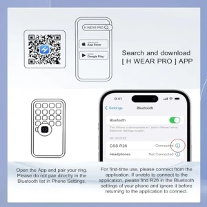 Smart Health Ring — Smart Ring, Sqrutri