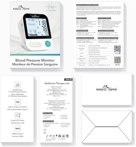 Bluetooth Blood Pressure Monitor — Blood Pressure Monitor, Easy@Home
