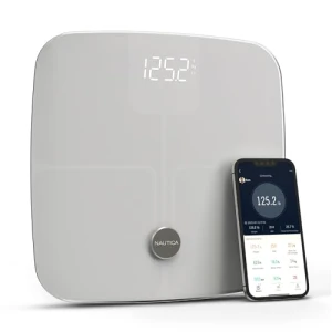 Body Tracker Digital Bathroom Scale — Smart Scale, Nautica