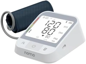 Blood Pressure Monitor – Upper Arm Cuff with Bluetooth App Sync — Blood Pressure Monitor, Nomo Smart Care