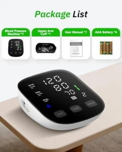 Blood Pressure Monitor Upper Arm - Large Cuff — Blood Pressure Monitor, HealthTree