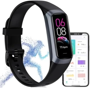 Smart Watch with Blood Pressure, Heart Rate & Sleep Monitor — Fitness Tracker, YIUZUIK