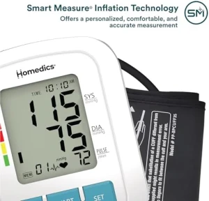 Upper Arm Blood Pressure Monitor — Blood Pressure Monitor, Homedics