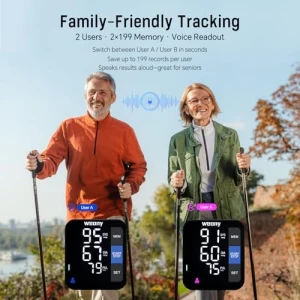 Upper Arm Blood Pressure Monitor — Blood Pressure Monitor, WEONY