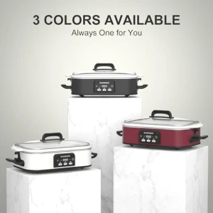 4 Quart Casserole Digital Slow Cooker — Multicooker, Magnifique