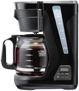 FrontFill Drip Coffee Maker, Digital & Programmable, 12 Cup Glass Carafe — Coffee Maker, Proctor Silex