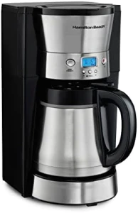 Programmable Coffee Maker with 10 Cup Thermal Carafe — Coffee Maker, Hamilton Beach