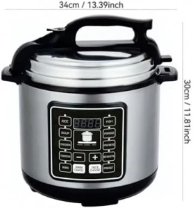 6 Quart 10-in-1 Electric Pressure Cooker — Multicooker, Aptovpvp