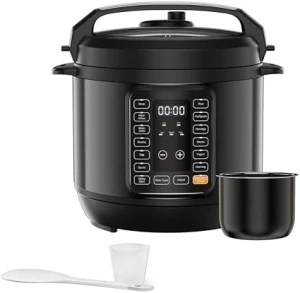 6QT Electric Pressure Cooker, 16-in-1 & Non-Stick Stainless Steel Multi Cooker — Multicooker, Simple Deluxe
