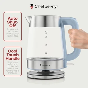 Electric Kettle for Boiling Hot Tea & Water — Electric Kettle, Chefberry