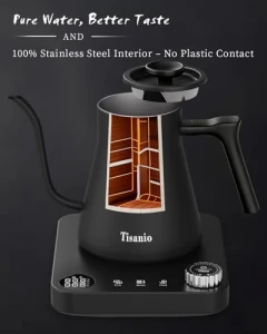 Electric Kettle for Pour Over Coffee — Electric Kettle, Tisanio