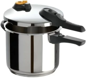 Secure Stainless Steel Pressure Cooker, 6.3 Quart — Multicooker, T-Fal