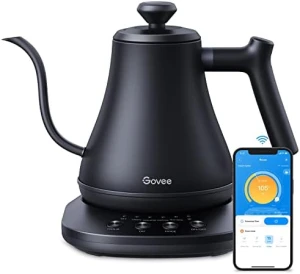 Bluetooth Meat Thermometer Bundle with Smart Electric Kettle — Electric Kettle, Govee