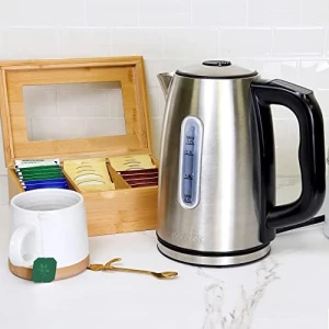 Cordless Electric Kettle with 6 Temperature Pre-Sets — Electric Kettle, Koolatron
