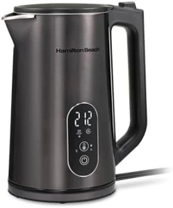 Digital Temperature Control Electric Tea Kettle — Electric Kettle, Hamilton Beach