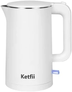 Electric Kettle, Double-Walled, 1000W — Electric Kettle, Ketfii