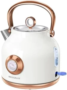 Retro Electric Kettle with Temperature Gauge — Electric Kettle, NESSGRAIM