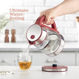 Speed-Boil Electric Kettle, 1.7L 1500W — Electric Kettle, Peach Street