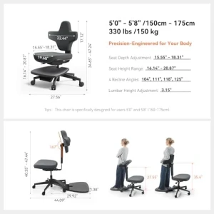 Standing Mate Chair — Smart Chairs, NEWTRAL