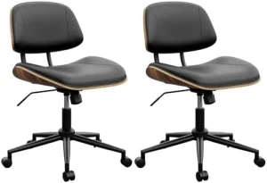 Armless Office Chair with Wheels — Smart Chairs, BERYTH
