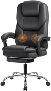 Massage Office Chair with Foot Rest — Massage Chairs, Furmax